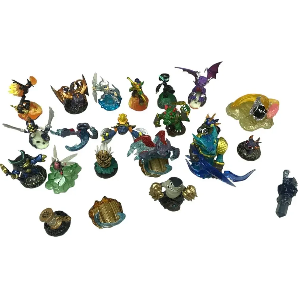 Skylanders Figure Lot Mixed Characters from Spyro's Adventure Trap Team and More